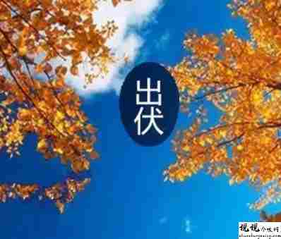 今日出伏的心情说说 2021出伏的心情短句1