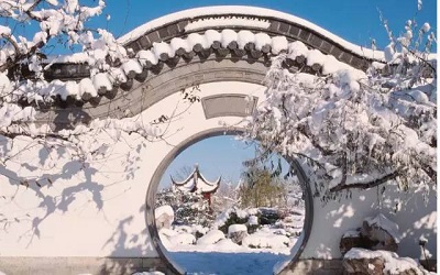 下雪后的心情图片说说 朋友圈发下雪后的美景图片12