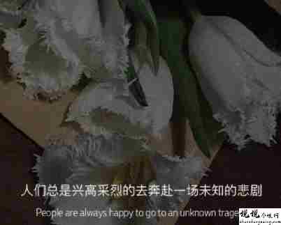 抑郁消极很厌世的说说 颓废厌世的消极语录2